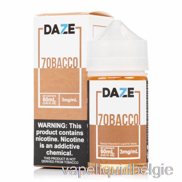 Vape Smaken 7obacco - 7 Daze E-vloeistof - 60ml 3mg